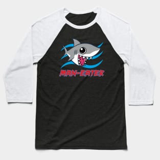Man-Eater Baseball T-Shirt